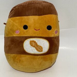Kellytoy Original Squishmallows Brizby The Peanut Butter Stuffed Plush Toy